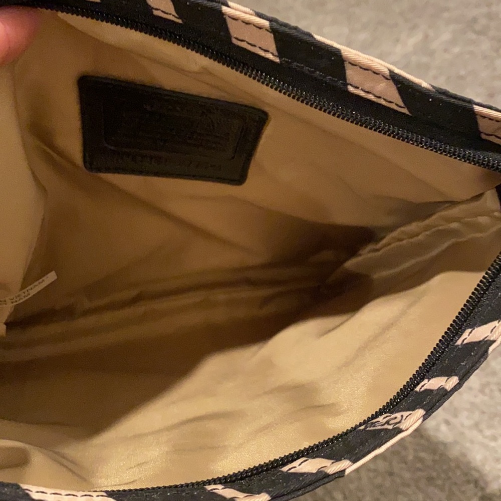 Coach Zebra Print Cross Body - Picture 3 of 3